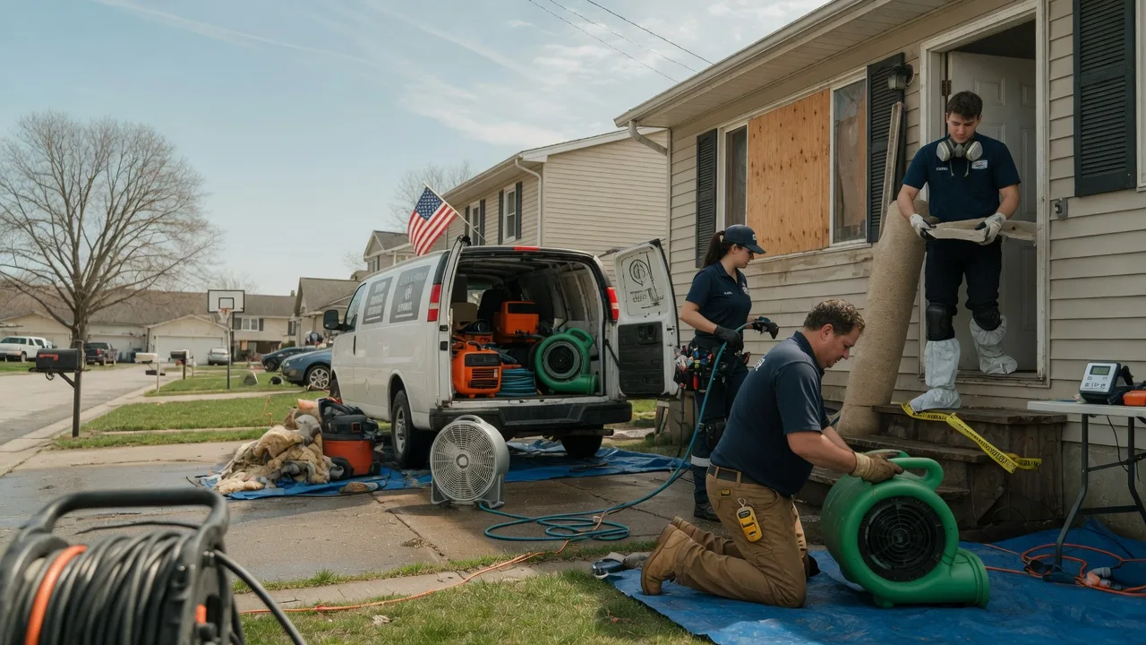 Water Damage Restoration in Aredale, IA near me